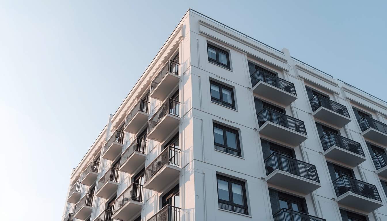 Edifício residencial moderno em Portugal